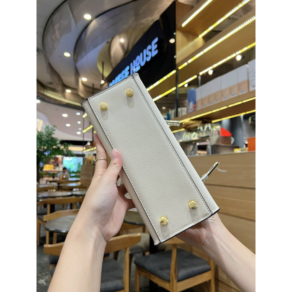Túi Xách Nữ HM Kelly-  Size 25 Dáng Cao FullBox Tặng Kèm Khăn Nơ