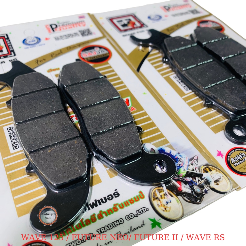 Má phanh đĩa WAVE 125 / FUTURE NEO/ FUTURE II / WAVE RS / MSX  SAJJA Thailand
