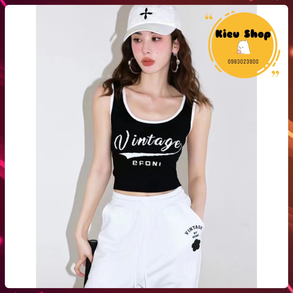 Áo ba lỗ croptop xinh xắn - hot trend