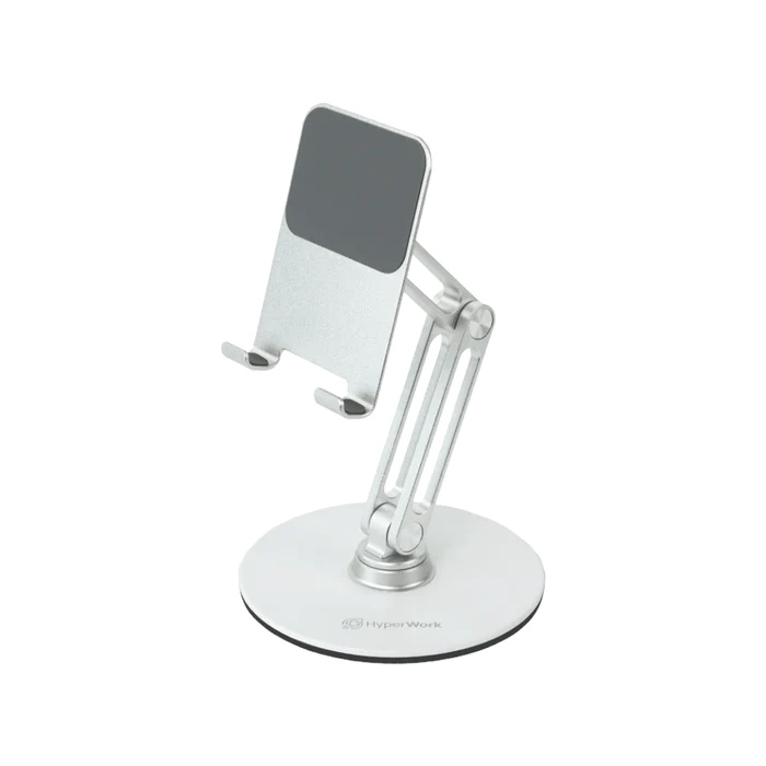Giá đỡ điện thoại/tablet nhôm cao cấp đế xoay 360 độ HyperWork T3