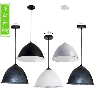Chao đèn nhôm T063 thả sâu 30cm giá rẻ lắp quán cafe shop quần áo