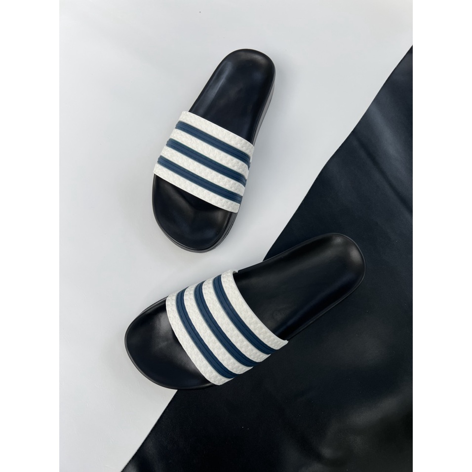 Dép lê thời trang quai ngang nam đẹp kẻ sọc . Hàng sẵn kho từ 38-43