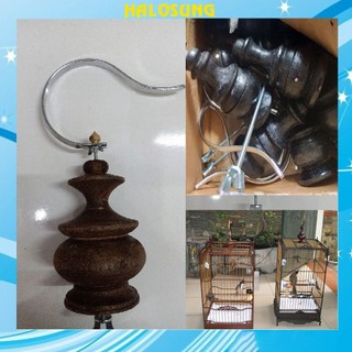 Móc lồng chim Halosung móc lồng chào mào phụ kiện lồng chim PK59
