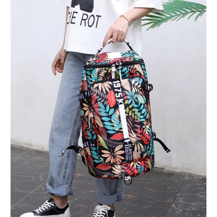 Balo đeo chéo Floral 1975K dung lượng lớn - Home and Garden