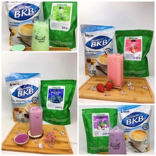 Bột pha trà sữa đủ vị BKB 100G (khoai môn/bạc hà/dâu/việt quất/trà xanh/socola)