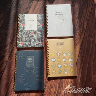 Sổ kế hoạch lò xo dọc  A5 Weekly Planner- VWP (Blueangel)
