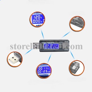 USB đo điện áp & dòng điện, Tester KWS-V21