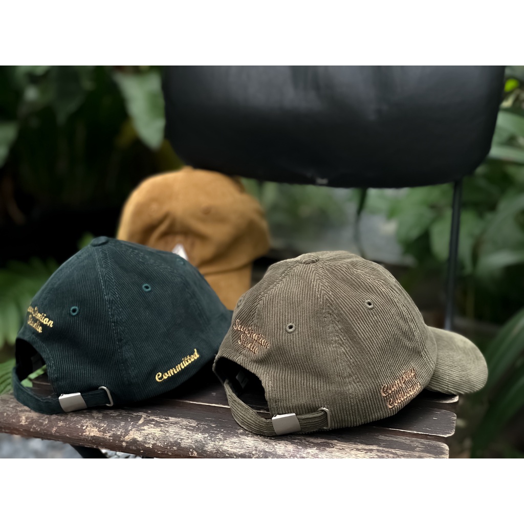 Mũ lưỡi trai nam nữ LAB+ COTTONLAB nón Camping trơn màu chất vải nhung mềm