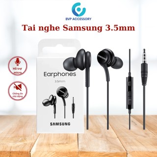 Tai nghe có dây samsung A50, Tai phone jack 3.5 dùng cho samsung xiaomi redmi oppo chống ồn cao (hàng nhập khẩu)- BVP