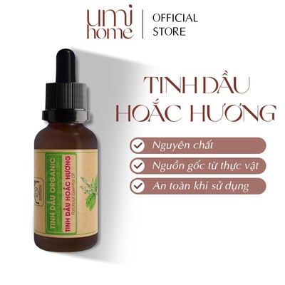 Tinh dầu Hoắc Hương hữu cơ UMIHOME 10ml nguyên chất
