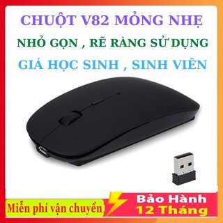 Chuột Không Dây Giá Rẻ V82 Nhiều Màu .Chính Hãng Bảo Hành 12 Tháng