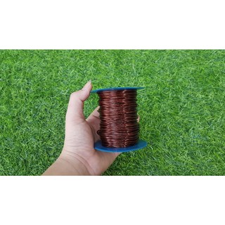 Dây nhôm mạ đồng 1.6mm uốn hoa quấn cây cảnh cuộn 200gr.