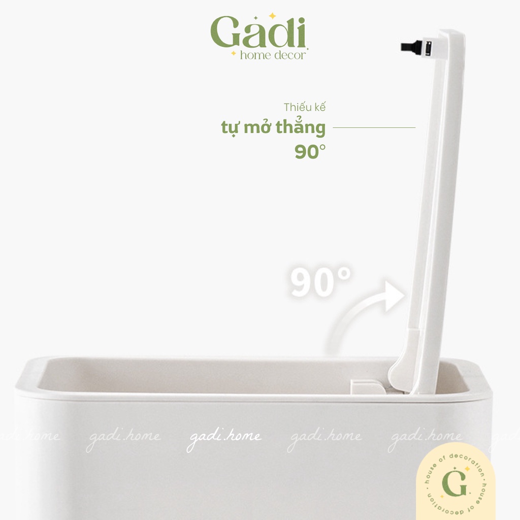 Thùng Đựng Rác Cao Cấp 1 Chạm Gadi Home – Thùng Rác Trang Trí Trong Nhà | TOWERBIN
