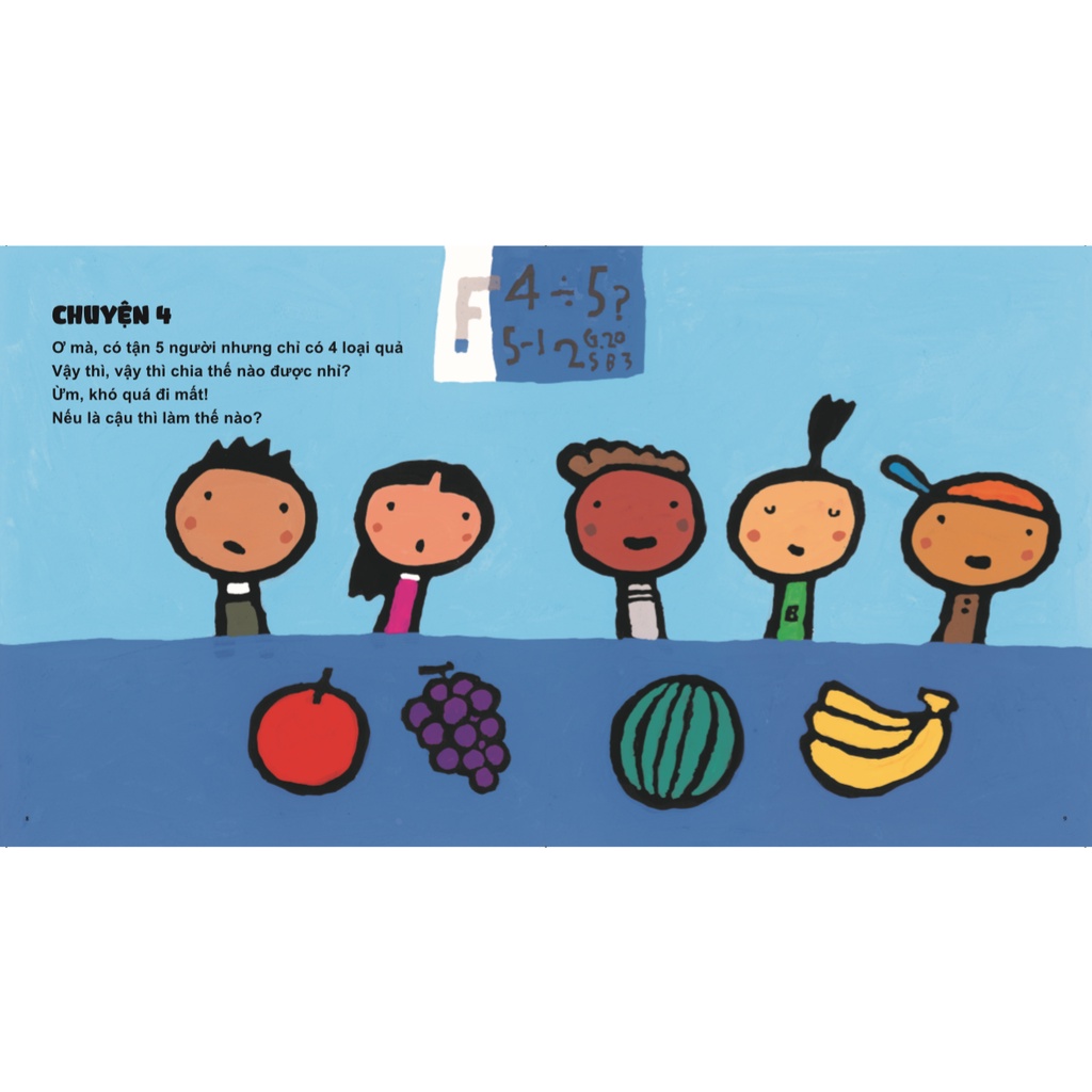 Sách Ehon Nhật Bản - Phát triển sáng tạo cho bé từ 3 tuổi - Nếu là cậu thì làm thế nào?