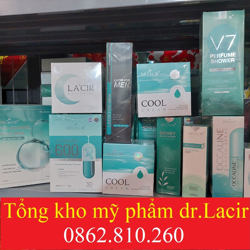 Toner Tinh Thể Bạc Hà Mint Crystal Dr.Lacir 100ml