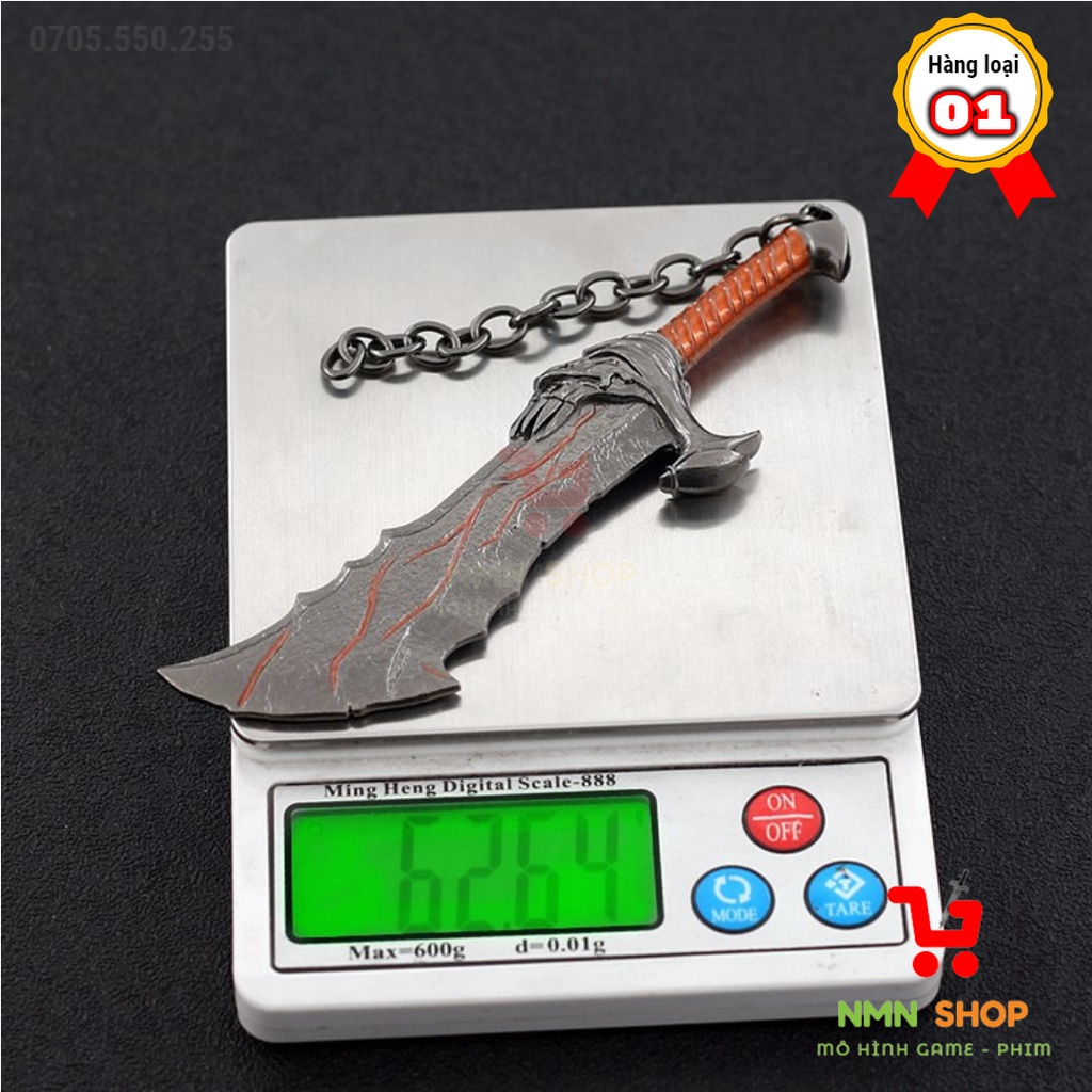 Mô hình game God of War - Blades of Chaos 14cm