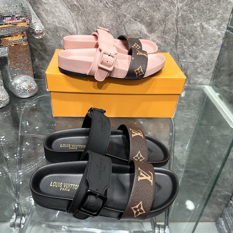 Dép LV quai nữ fullbox hàng đẹp chất lượng siêu hot