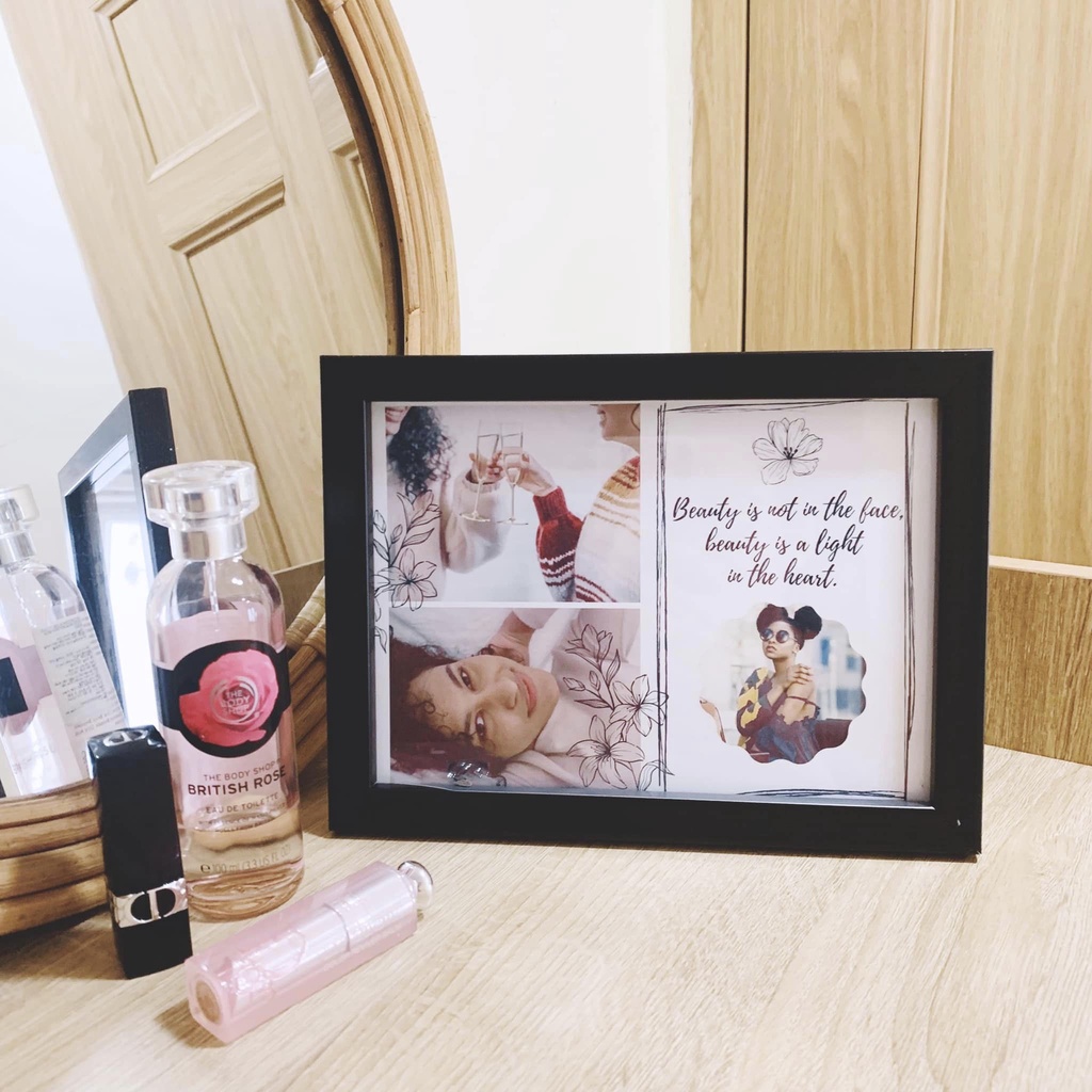 Khung Hình Giá Hạt Dẻ - Khung Hình Quà Tặng - Kỷ Niệm - Sinh Nhật - Scrapbook