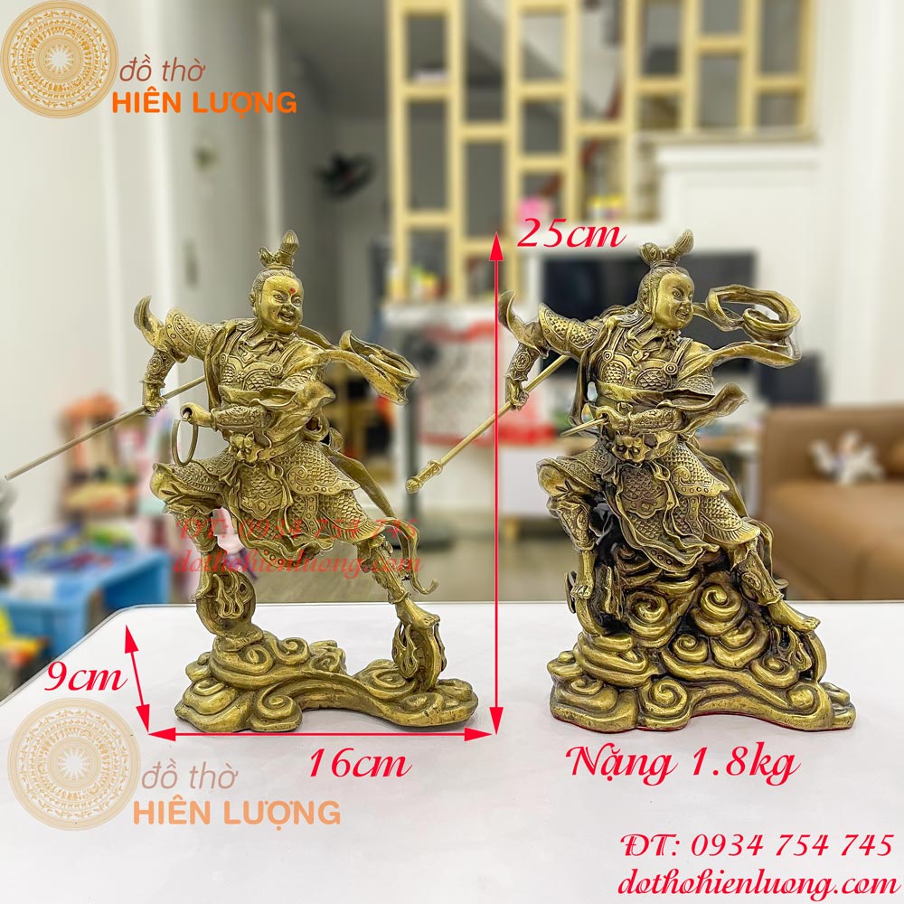 Tượng natra bằng đồng cao 26cm