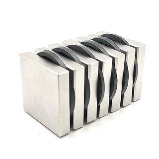 Nam châm đất hiếm 60x50x5mm mạ ni-cu-ni chống ô xi hóa