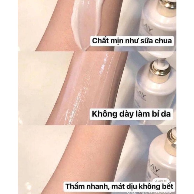 Dưỡng thể siêu trắng da OLAY B3+ Vitamin C Optic Glow - Chai 250ML