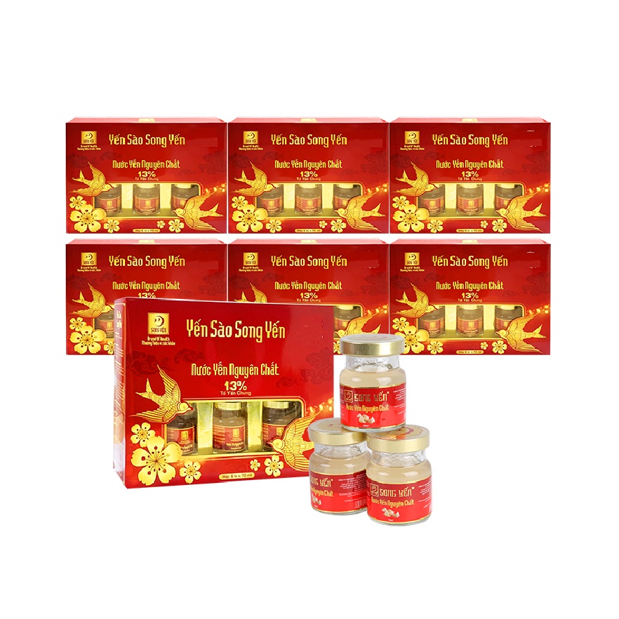 Nước Yến sào Song Yến / Legend Nest 13 % yến tổ nguyên chất