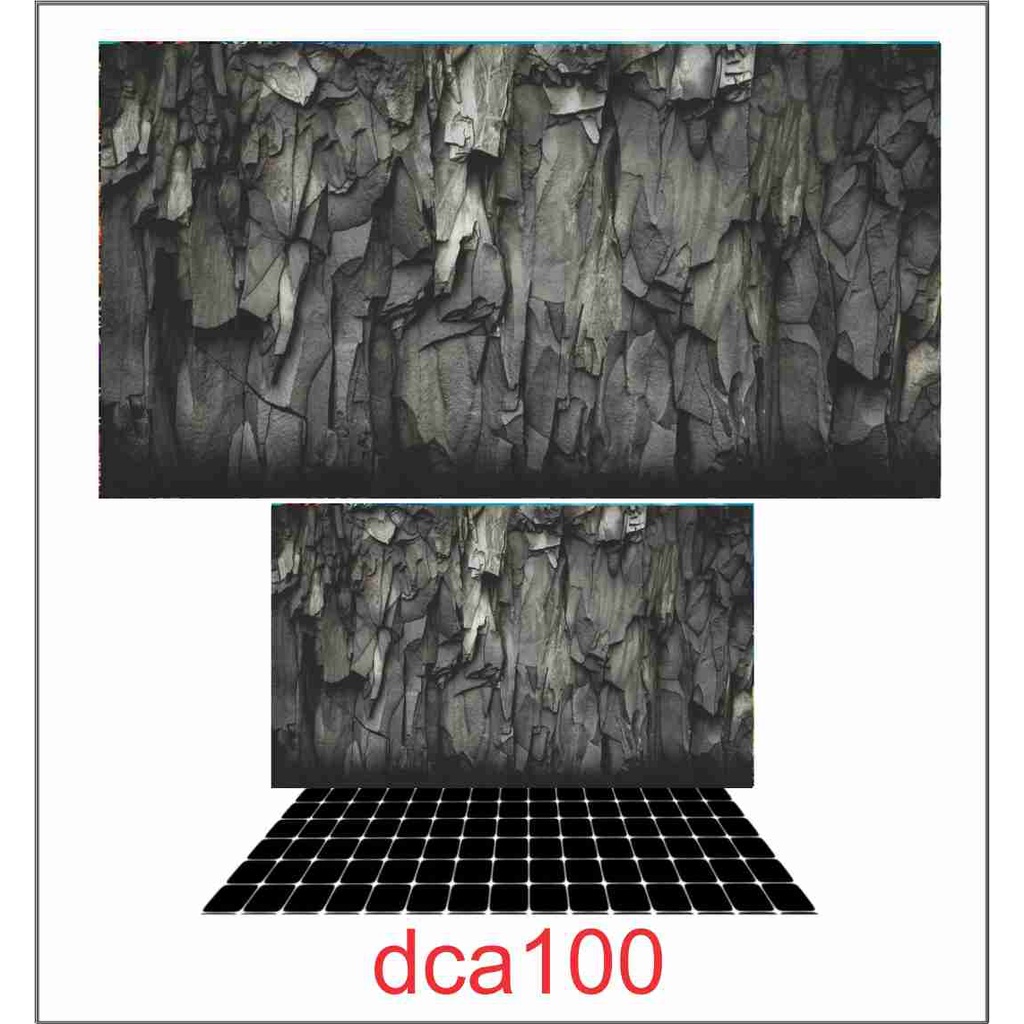 Tranh Decal Dán Hồ Cá Hình Thân Gỗ Nhiều Kích Thước decalquality.store