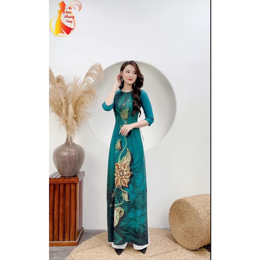 áo dài may sẵn giá rẻ co giãn tốt