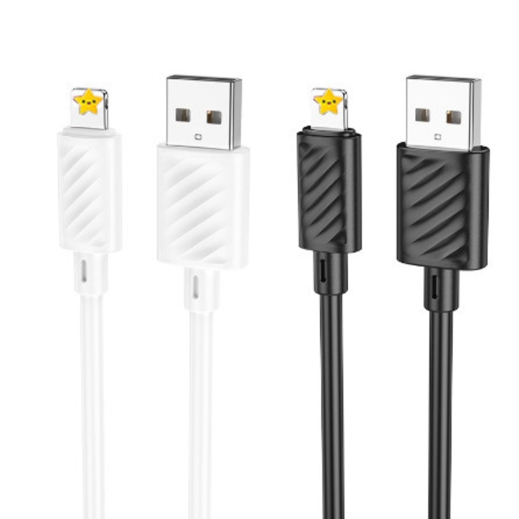 Cáp sạc nhanh Hoco dành cho ip 2/4A X88 dài 1m - bảo hành 12 tháng