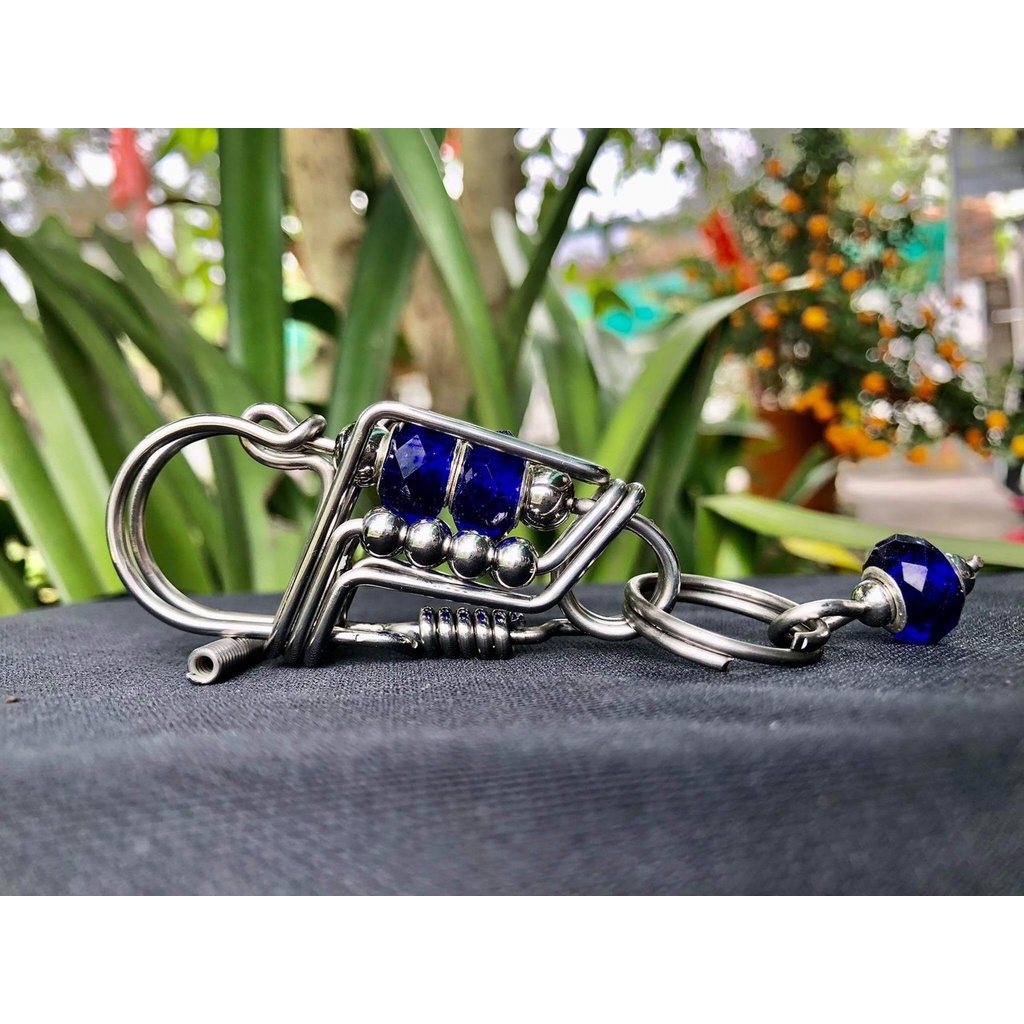 Móc khóa inox 304 phong thủy sáng đẹp