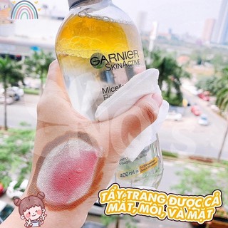 Tẩy trang Micellar Garnier Vàng 400ml