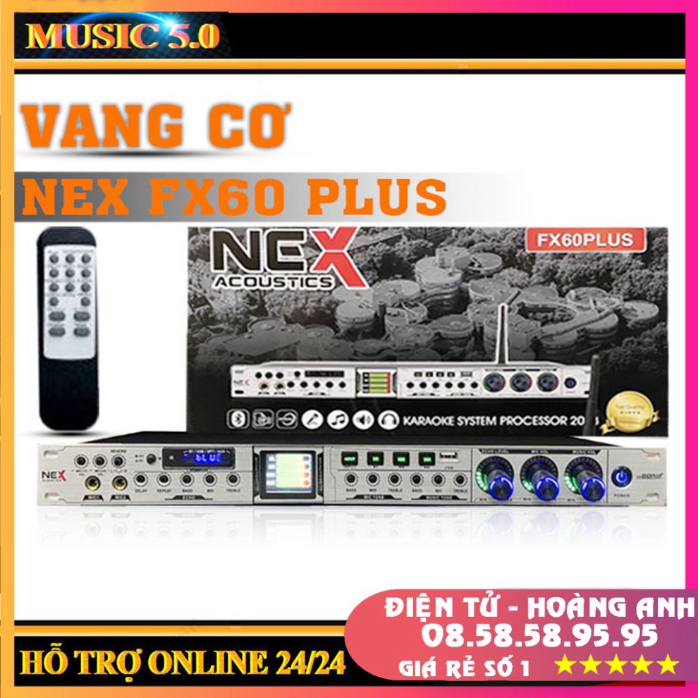 SIÊU PHẨM Vang cơ lai số Nex Fx-60 Plus Model 2023 Có REVERB