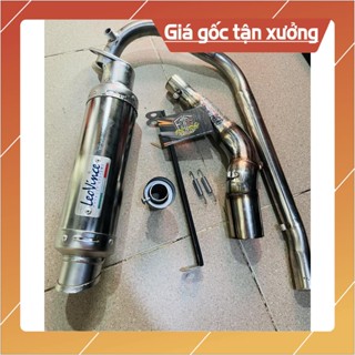 Pô Leovince  Leo Vince  full cổ cho Wave ,Dream , Cup , Ex 50 cc, 67 , rim , Sirius , Jupiter , Sirius 50 cc