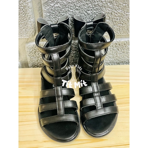 Dép sandal chiến binh bé gái, dép cao cổ sandal siêu xinh, da mềm mẫu mới.