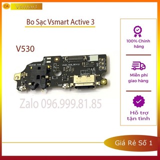 Bo sạc_cụm sạc vsmart active 3 zin chính hãng