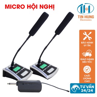 Micro hội nghị không dây chính hãng ORIS M1/M2, Bộ 02 mic cổ ngỗng sử dụng cho phòng họp hội trường chuyên nghiệp