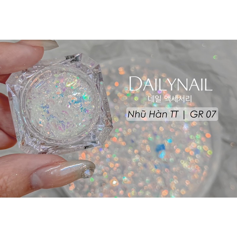 Nhũ kim cương mix