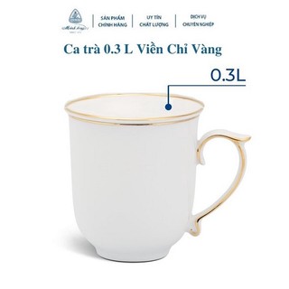 Ly sứ Minh Long viền chỉ vàng - ly sứ minh long viền chỉ vàng
