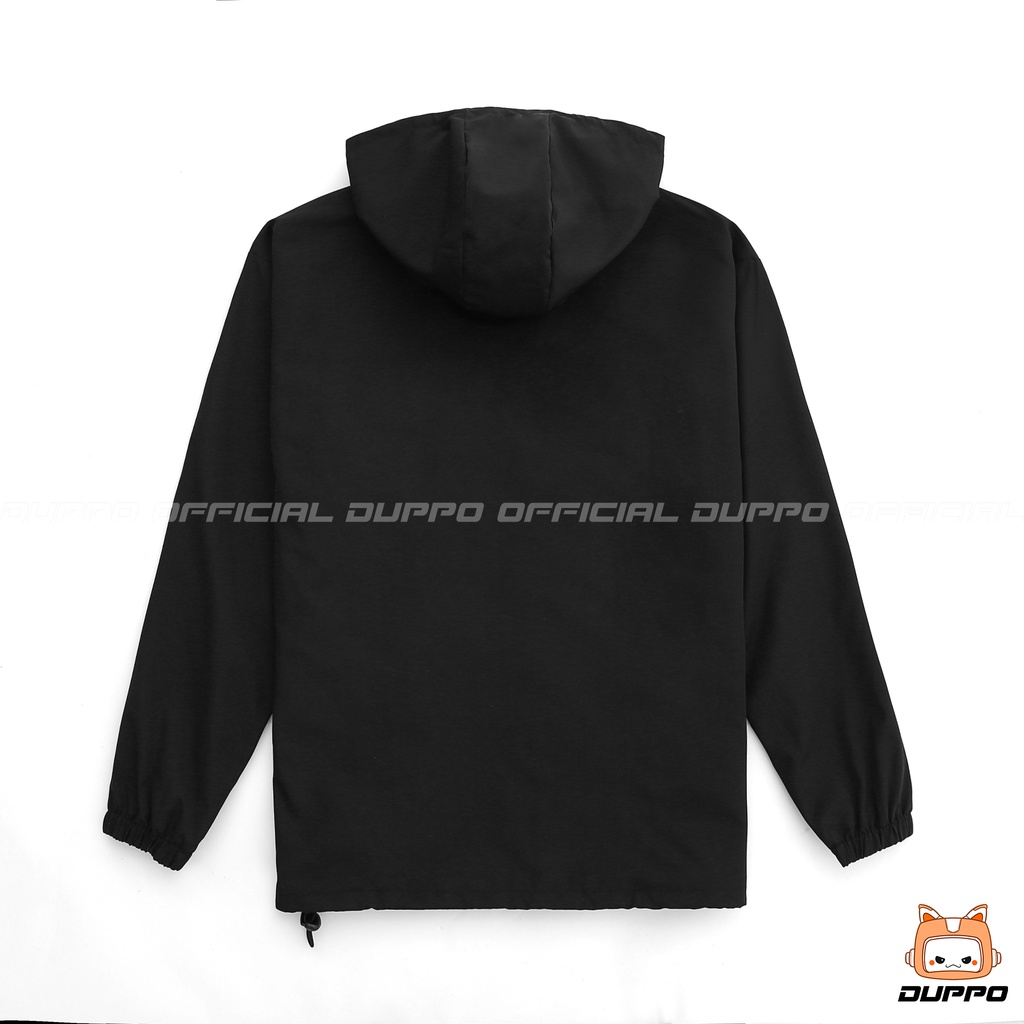 Áo khoác Dù WindBreaker Ultra unisex, vải dù 2 lớp Duppo