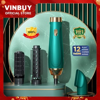 Máy sấy tóc đa năng 3 đầu sấy tạo kiểu tóc: sấy khô, duỗi thẳng, uốn cụp/xoăn – ba nấc tốc độ khí nóng – vinbuy