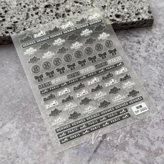 sticker lụa 5d thương hiệu dán móng tay nail