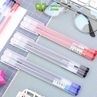 Set 10 cây Bút gel,viết gel bút nước khô nhanh mực đen xanh đỏ mực ngòi 0,5mm