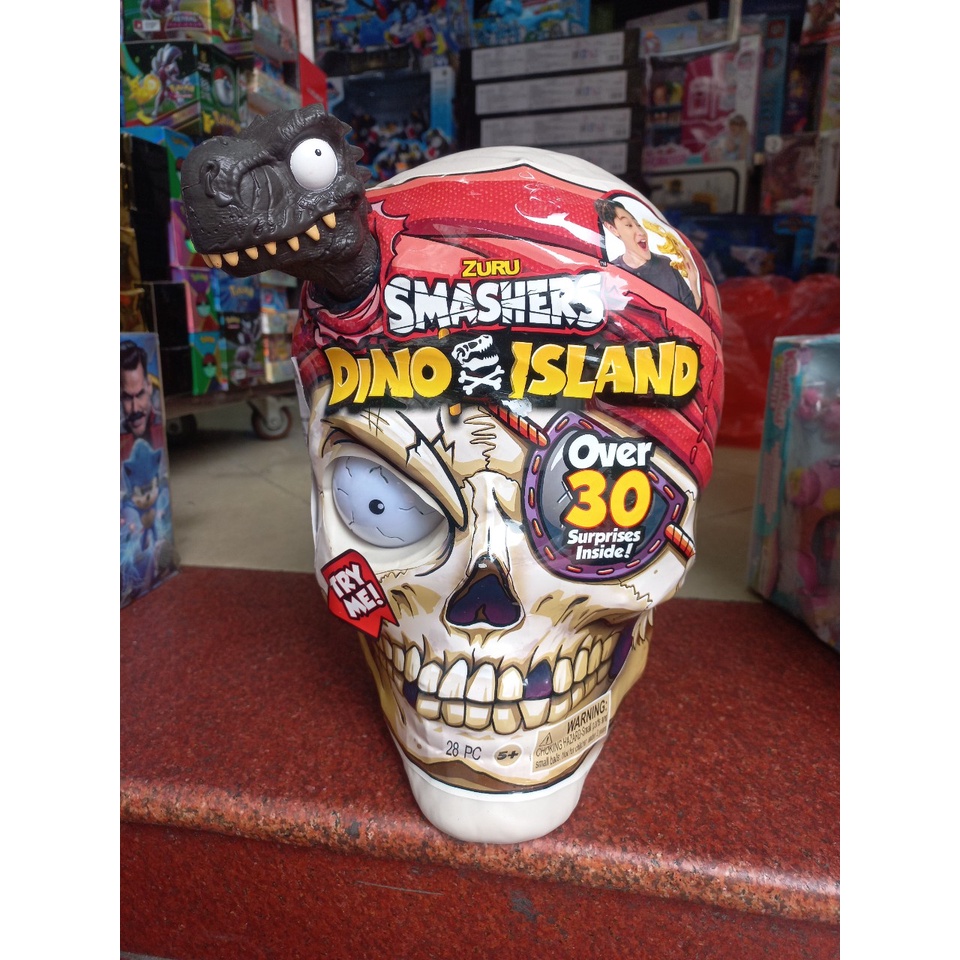 Đồ chơi Dinosaur quả trứng Khủng Long hình Đầu Lâu Over 30 ZURU