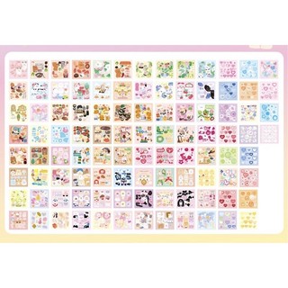 Set 5 tấm sticker trang trí