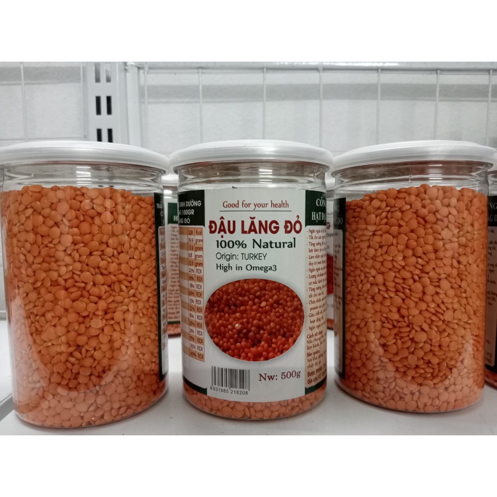 Đậu Lăng Đỏ Hữu Cơ 500g