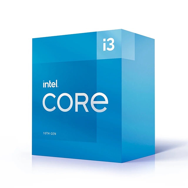 Chip CPU Core i3 10105 (3.7GHz turbo up to 4.4GHz, 4 nhân 8 luồng, 6MB Cache)