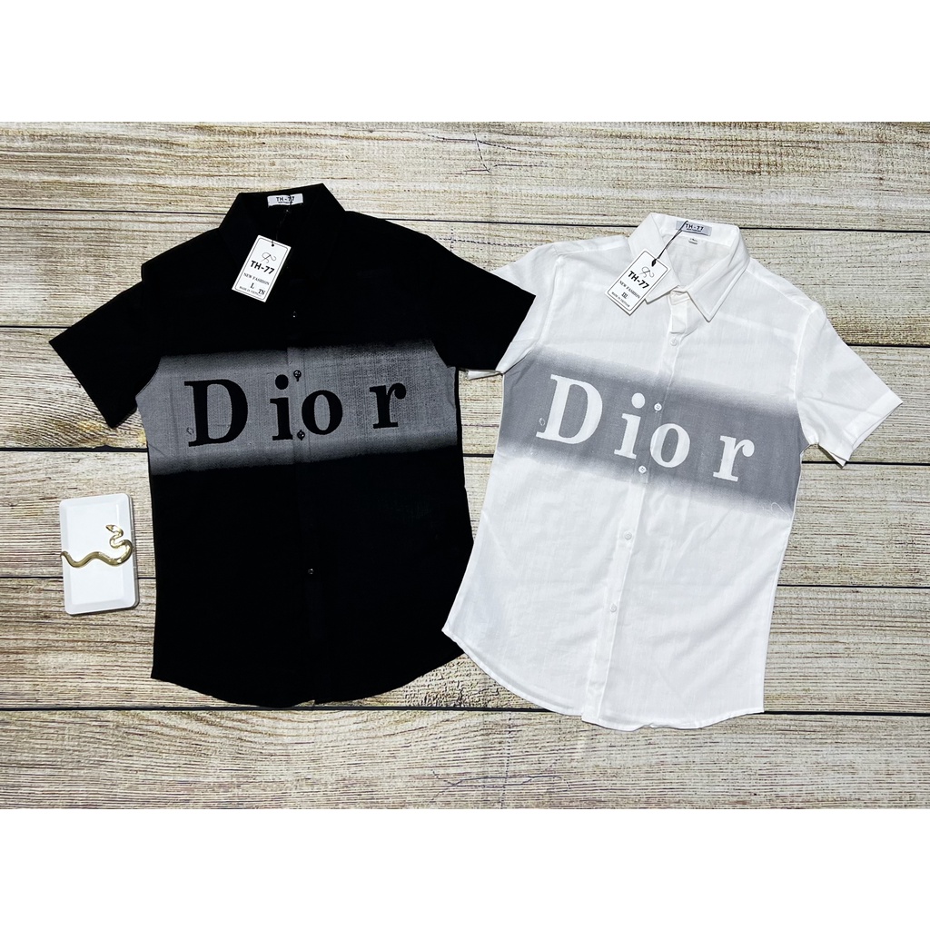 ÁO SƠ MI NAM TAY NGẮN VẢI ĐŨI DÀY KHÔNG NHĂN FORM CHUẨN MẪU MỚI | BigBuy360 - bigbuy360.vn