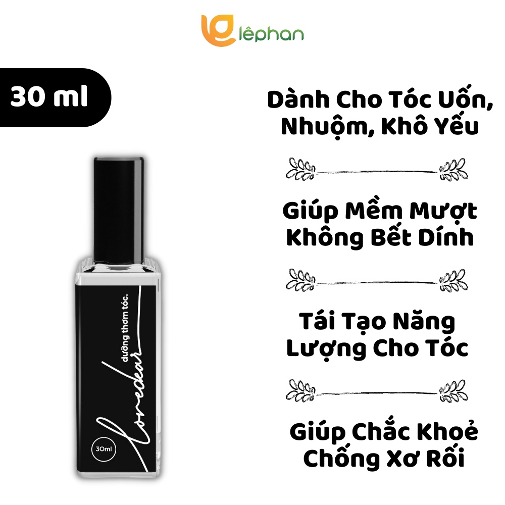 Xịt Dưỡng Thơm Tóc Love Dear 30ml