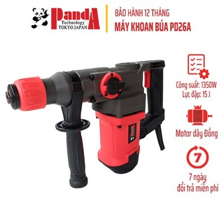 Máy khoan đục đa năng Panda PD26A, Công suất 1350W, Motor dây Đồng, Hàng Chính Hãng