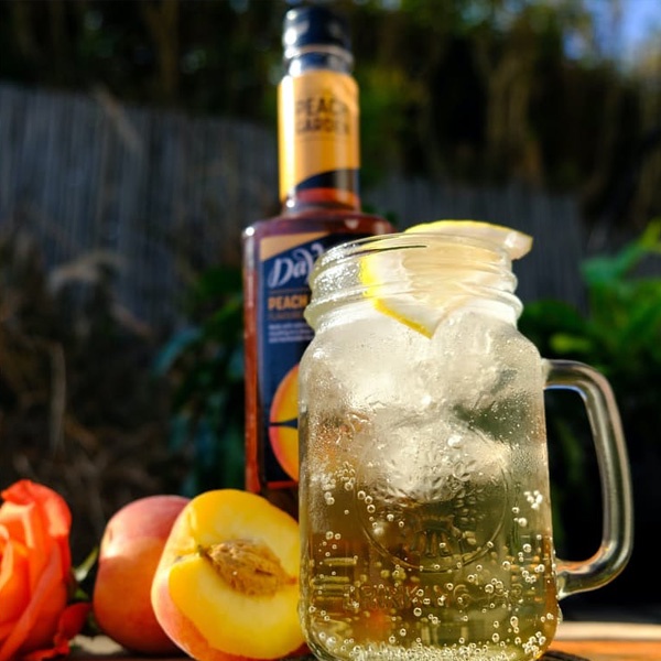 Siro hương Đào/ Syrup Davinci Peach Garden 750ml